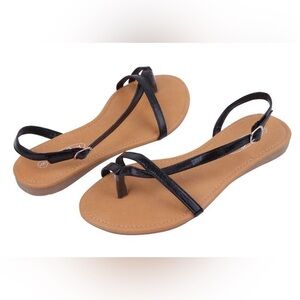 Black and Tan Sandals for Stylish Comfort